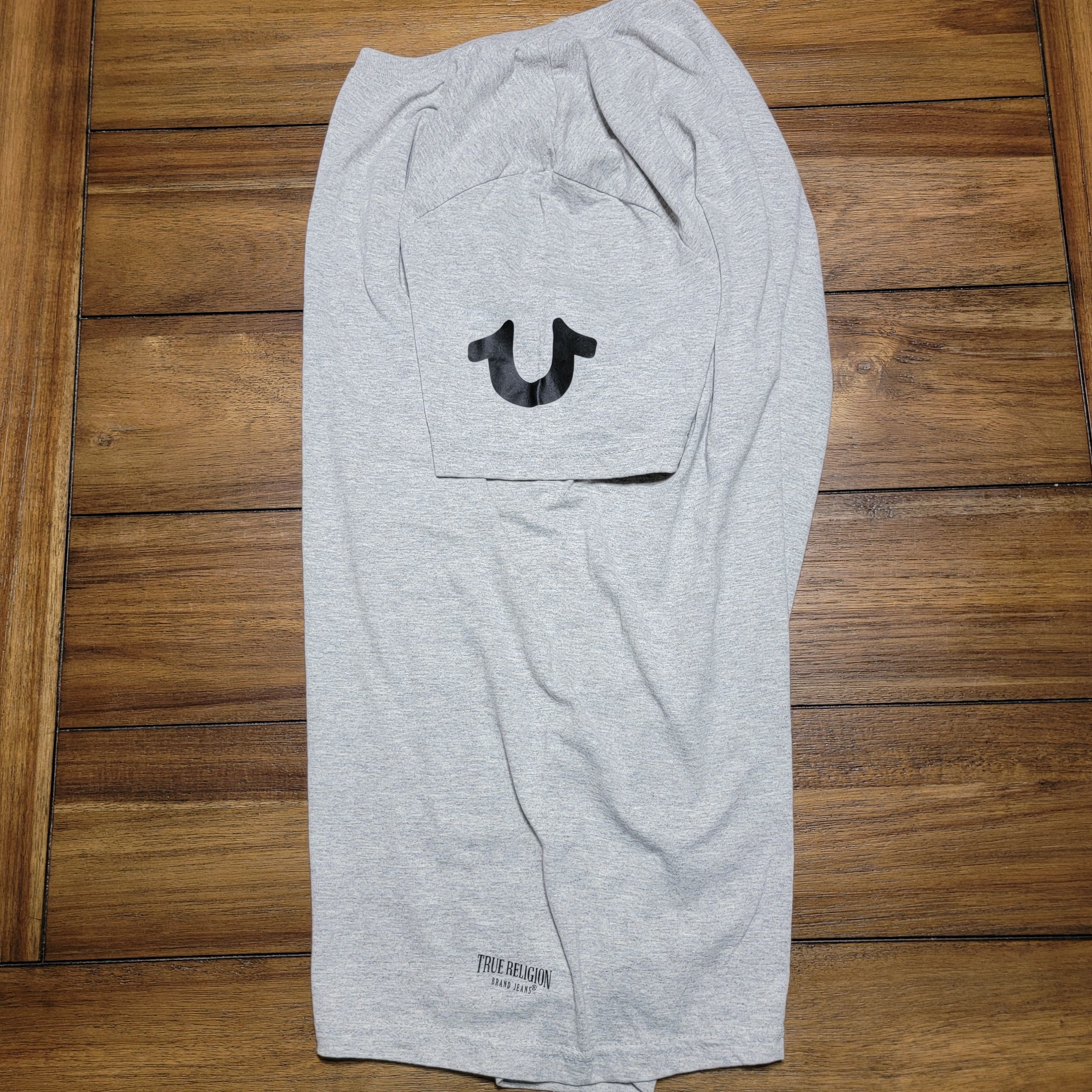 True Religion True Religion Arm Logo SS Grey Unisex Tee - Size Large Size US L / EU 52-54 / 3 - 3 Thumbnail