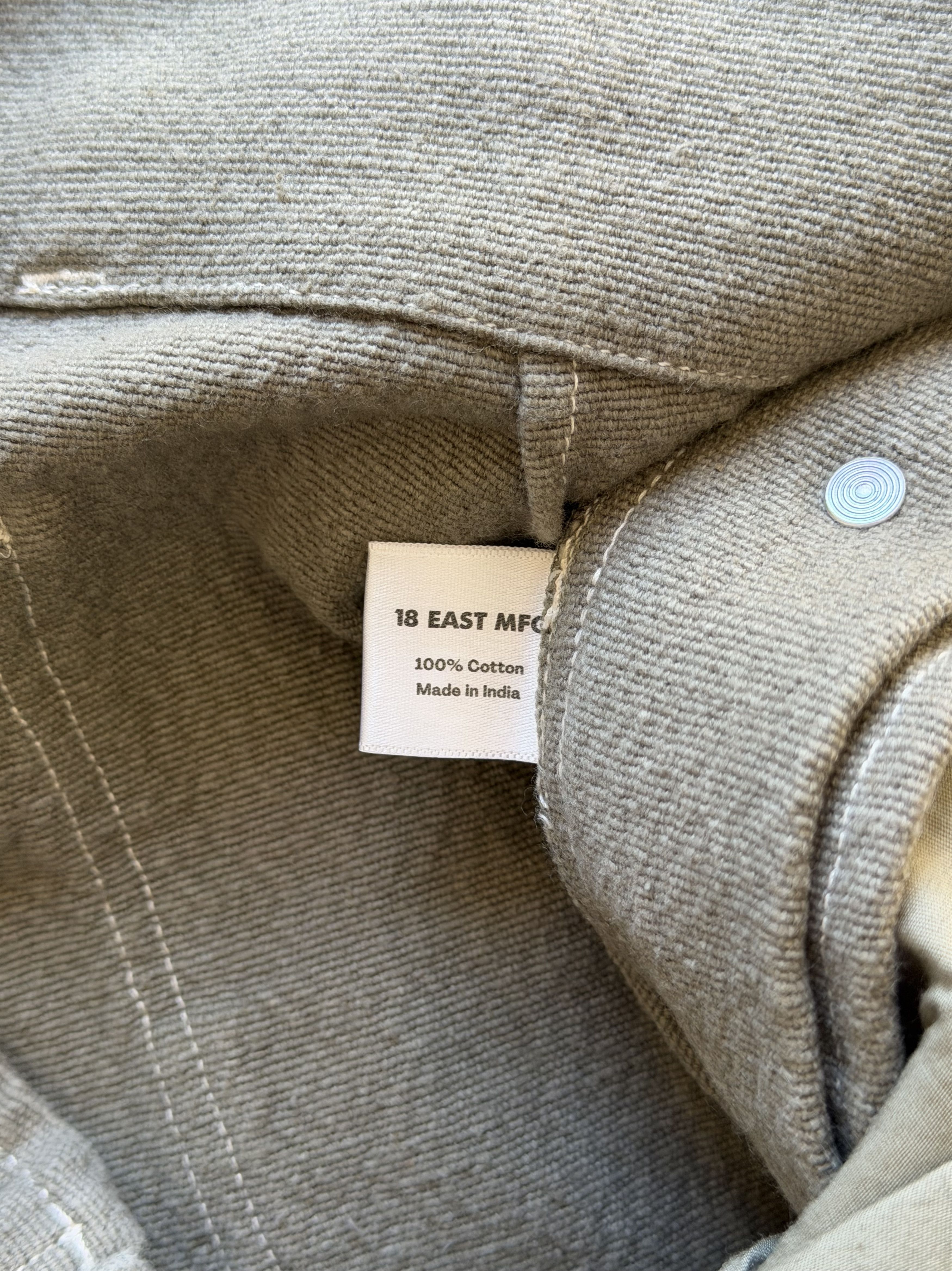 18 East 18 East Eli Hand Embroidered Double Knee Pants in Aged Sage Size US 32 / EU 48 - 10 Thumbnail