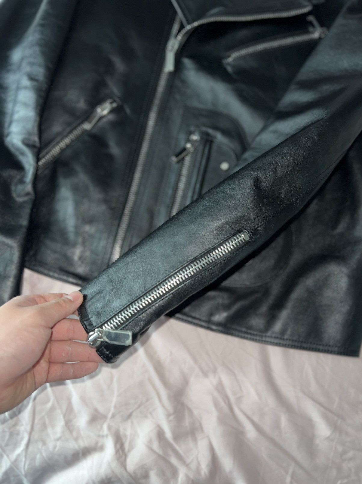 Dior Dior Motorcycle Saddle Leather Jacket Size US M / EU 48-50 / 2 - 5 Thumbnail