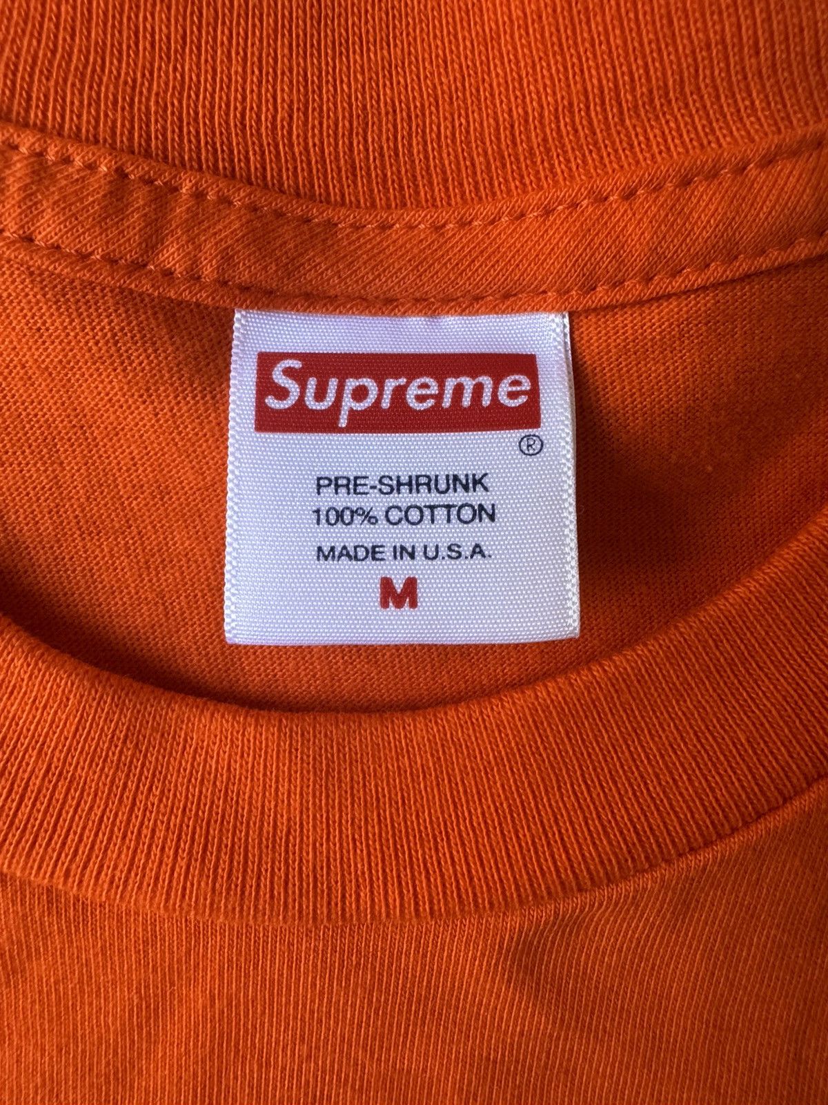 Supreme Supreme Box Logo long sleeves in orange Size US M / EU 48-50 / 2 - 4 Thumbnail