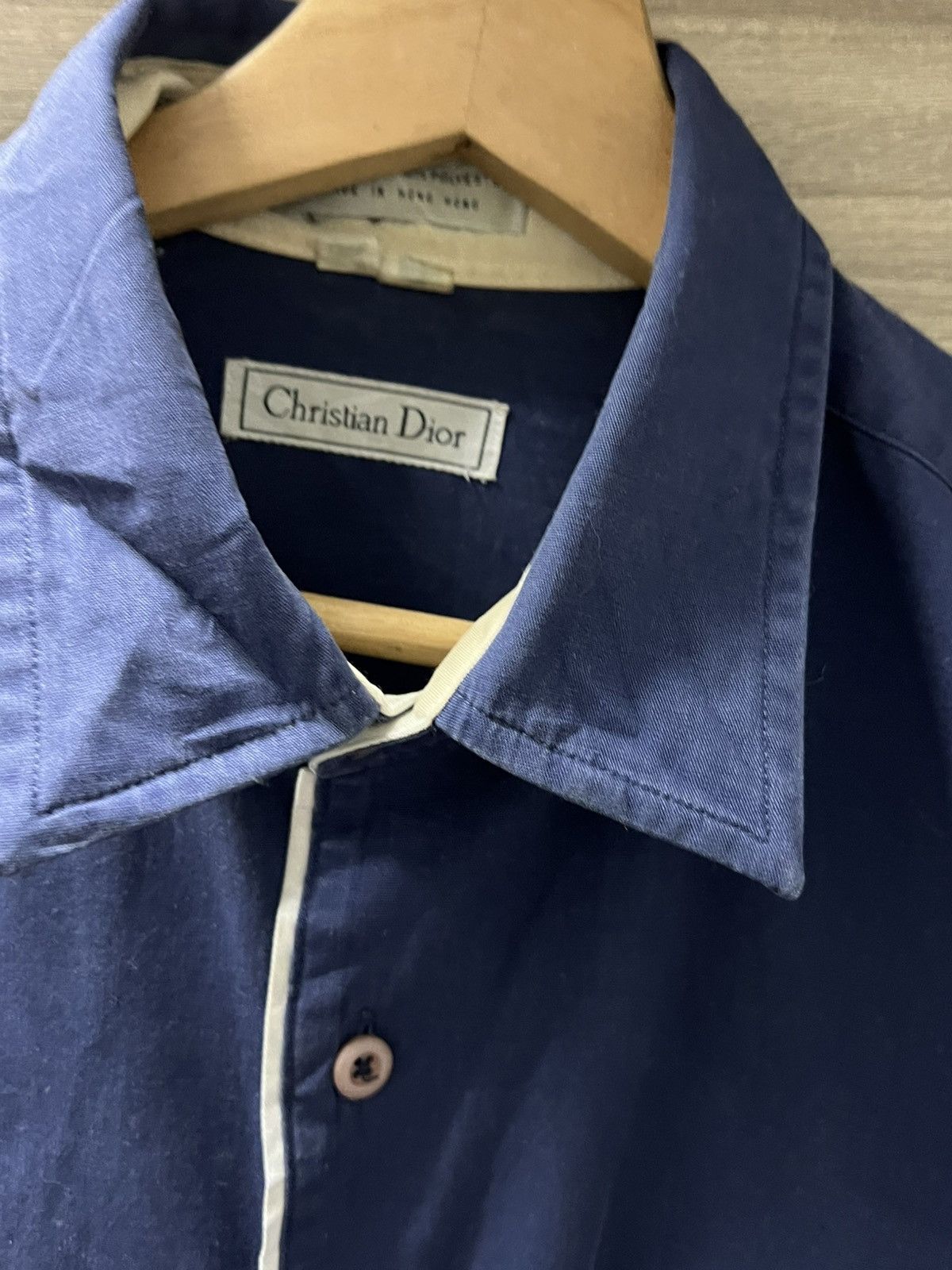 Christian Dior Monsieur Vintage Christian Dior shorts sleeve shirt Size US XL / EU 56 / 4 - 3 Thumbnail