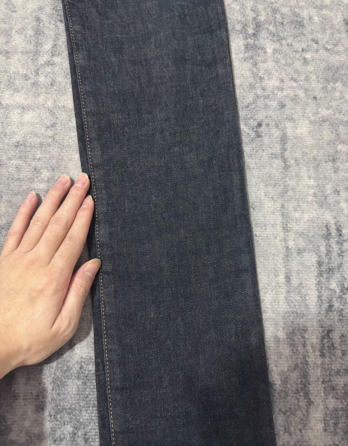 Saint Laurent Paris Saint Laurent (SLP) 13FW Dark Blue Selvedge Raw Denim Jeans Size US 31 - 5 Thumbnail