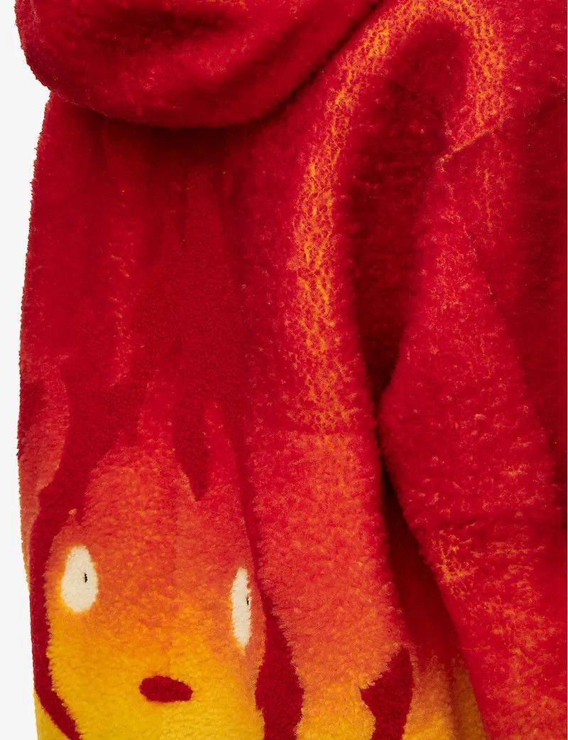 Loewe Loewe x Studio Ghibli Calcifer Shearling Leather Jacket Size US M / EU 48-50 / 2 - 15 Thumbnail