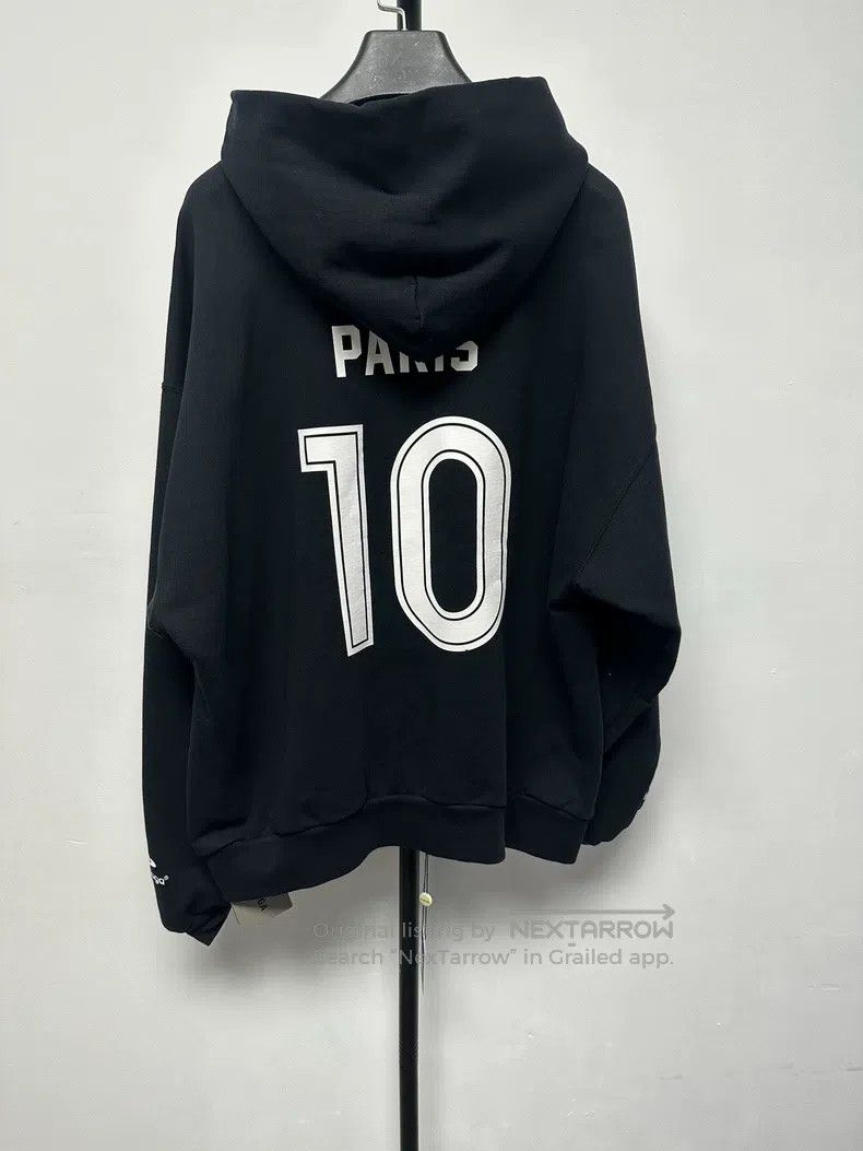 Balenciaga Balenciaga Letter Hoodie Zip-Up Long Sleeve Size US XS / EU 42 / 0 - 2 Thumbnail