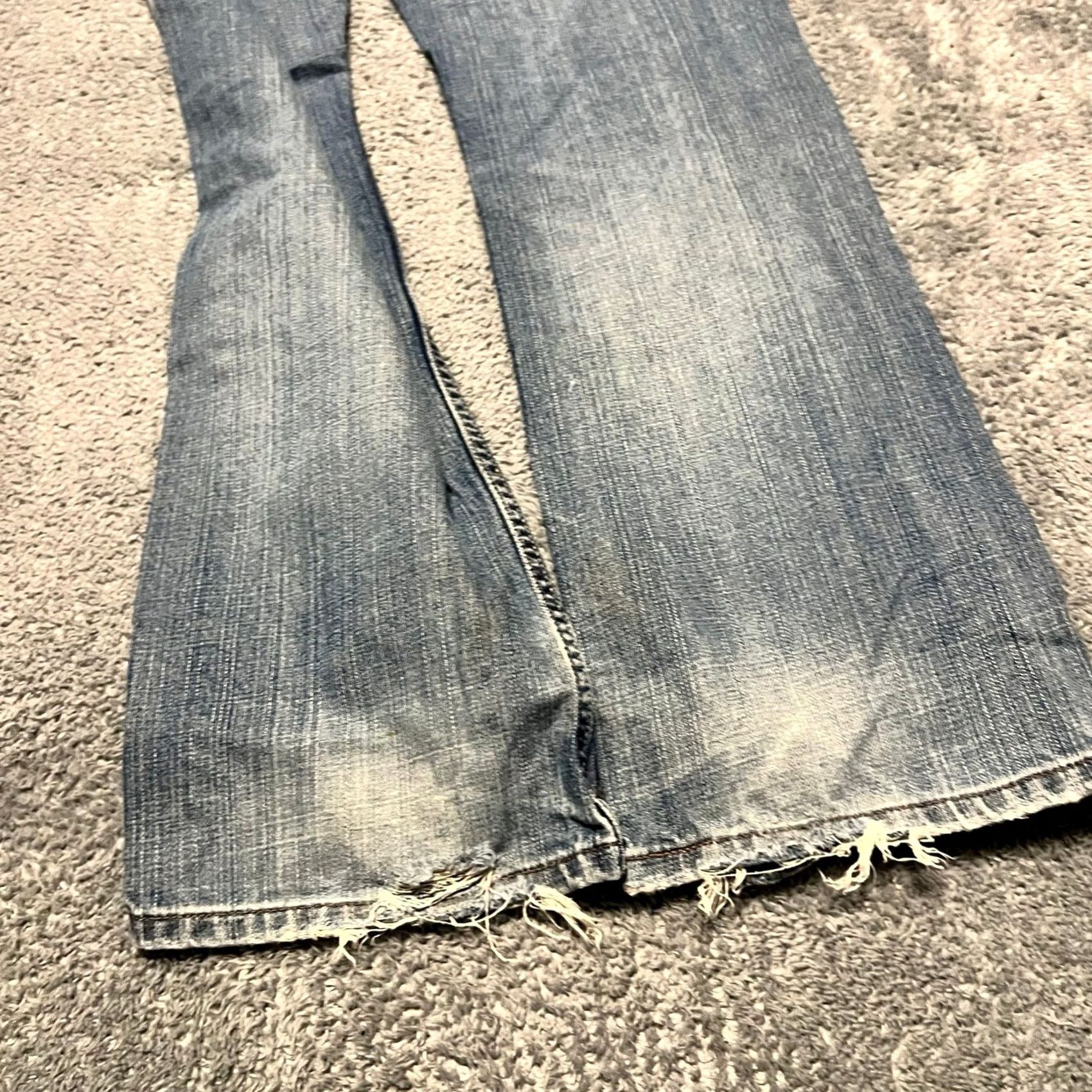 Levi's Levi's 514 Jeans Men 31x32 Straight Fit Denim Slim Blue Regular 30x32 Inseam 32 Mens Straight Fit Jeans Size US 31 - 5 Thumbnail