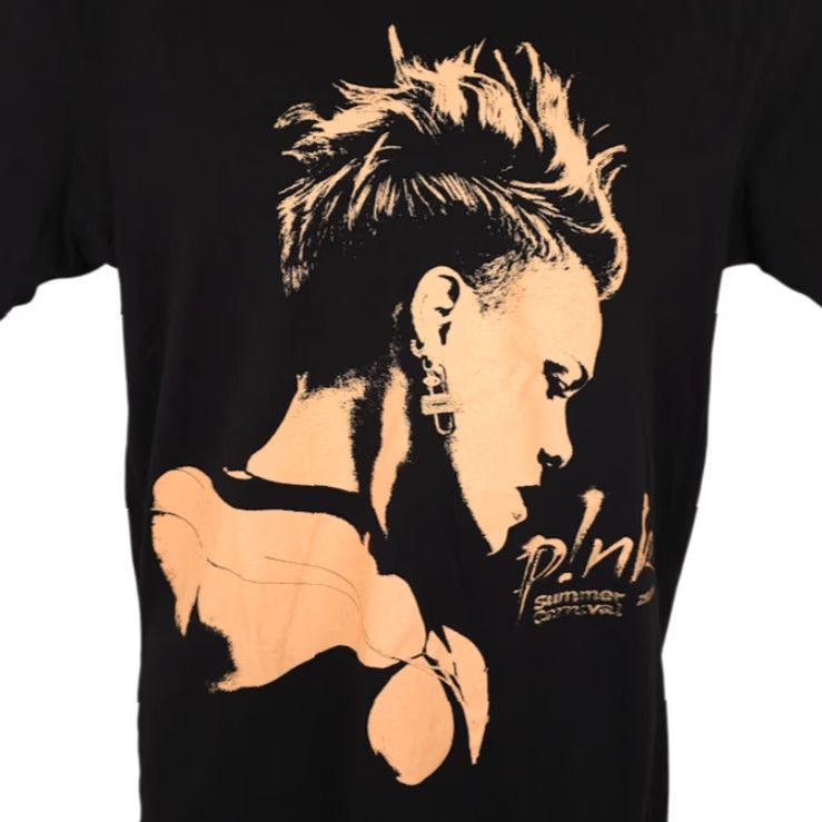 Pinko Pink Concert T Shirt Mens Size Medium Black Summer 2024 Carnival Tour Las Vegas Size US M / EU 48-50 / 2 - 2 Thumbnail