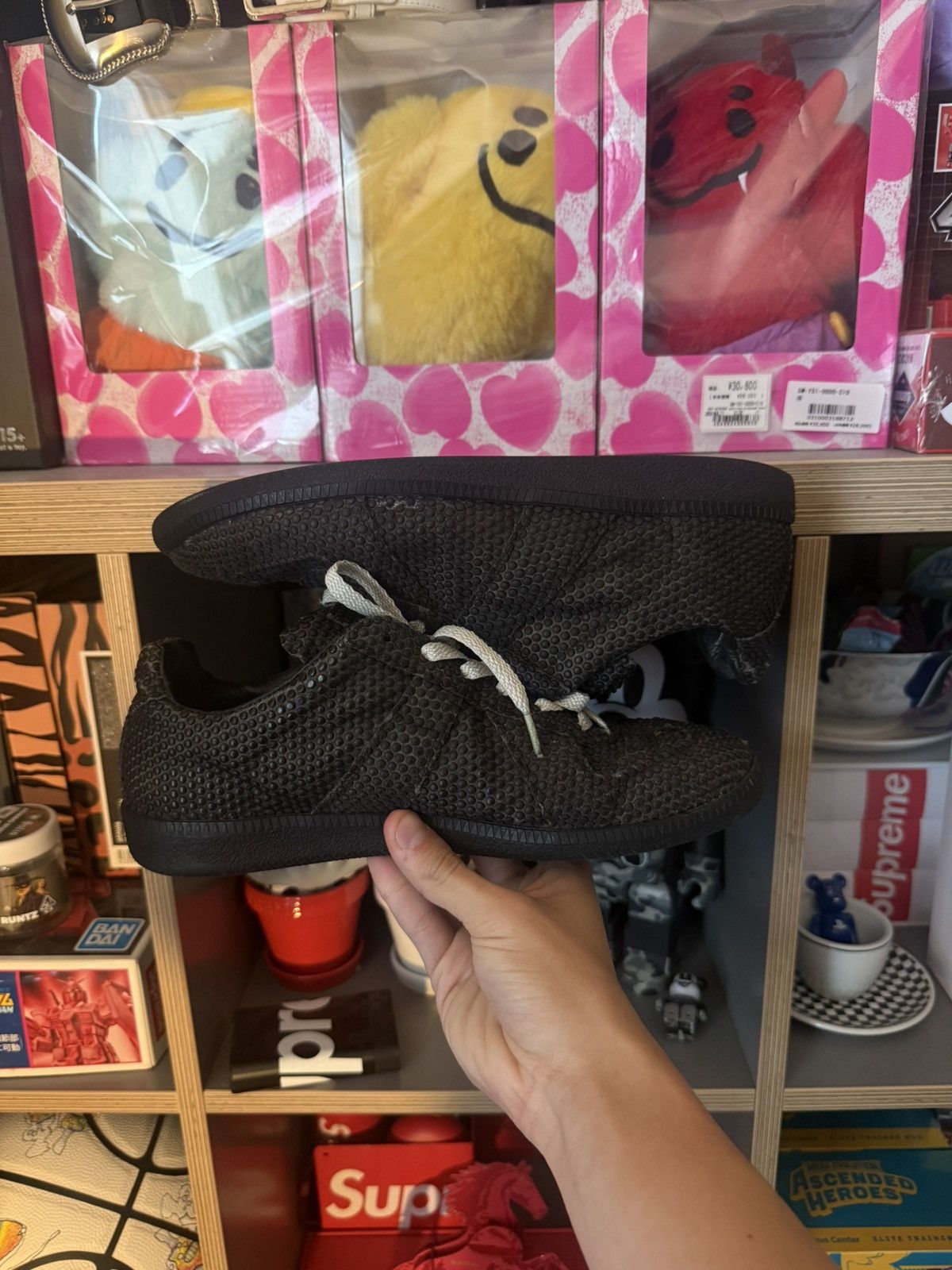Maison Margiela Maison Margiela GAT Polka Dot Black Python Sneaker Size US 8 / EU 41 - 5 Thumbnail