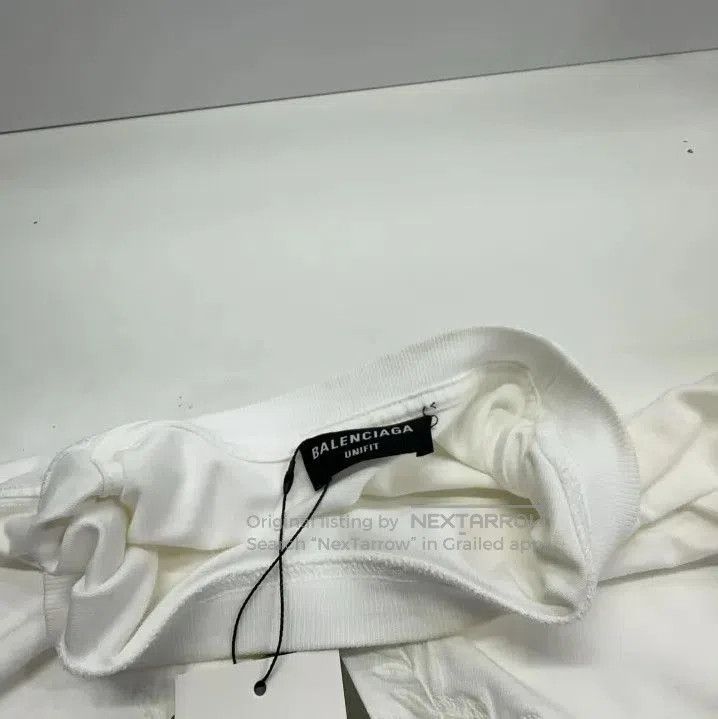 Balenciaga Balenciaga Logo White Short Sleeve T. Size US XS / EU 42 / 0 - 2 Thumbnail