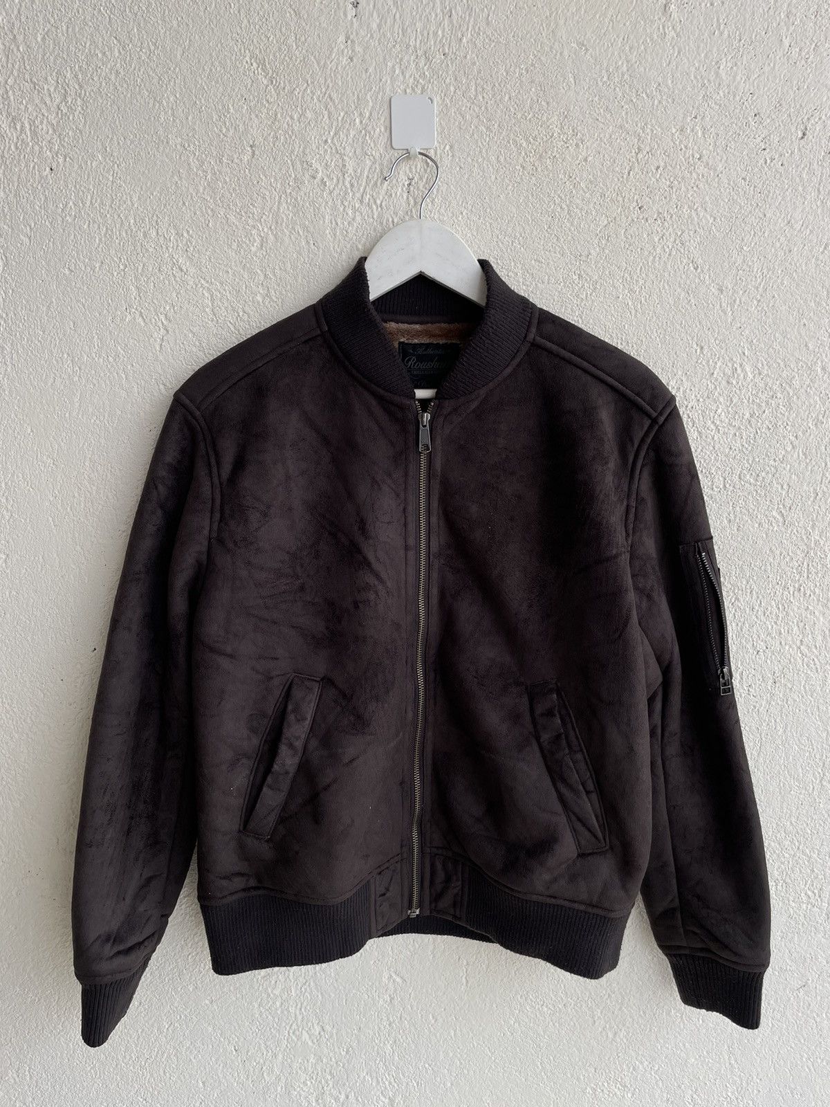 Japanese Brand 2000s Roushatte Japan Bomber Jacket Size US S / EU 44-46 / 1 - 1 Thumbnail