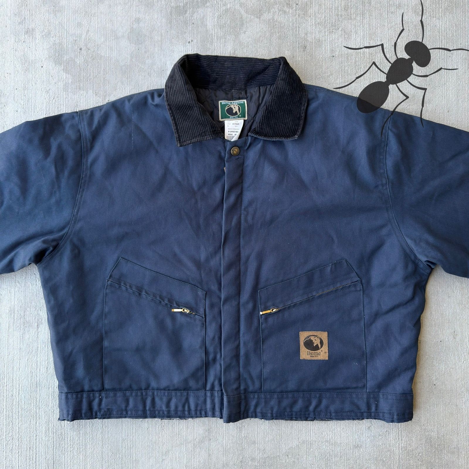 Vintage Copied - Carhartt work wear jacket Size US XL / EU 56 / 4 - 4 Thumbnail