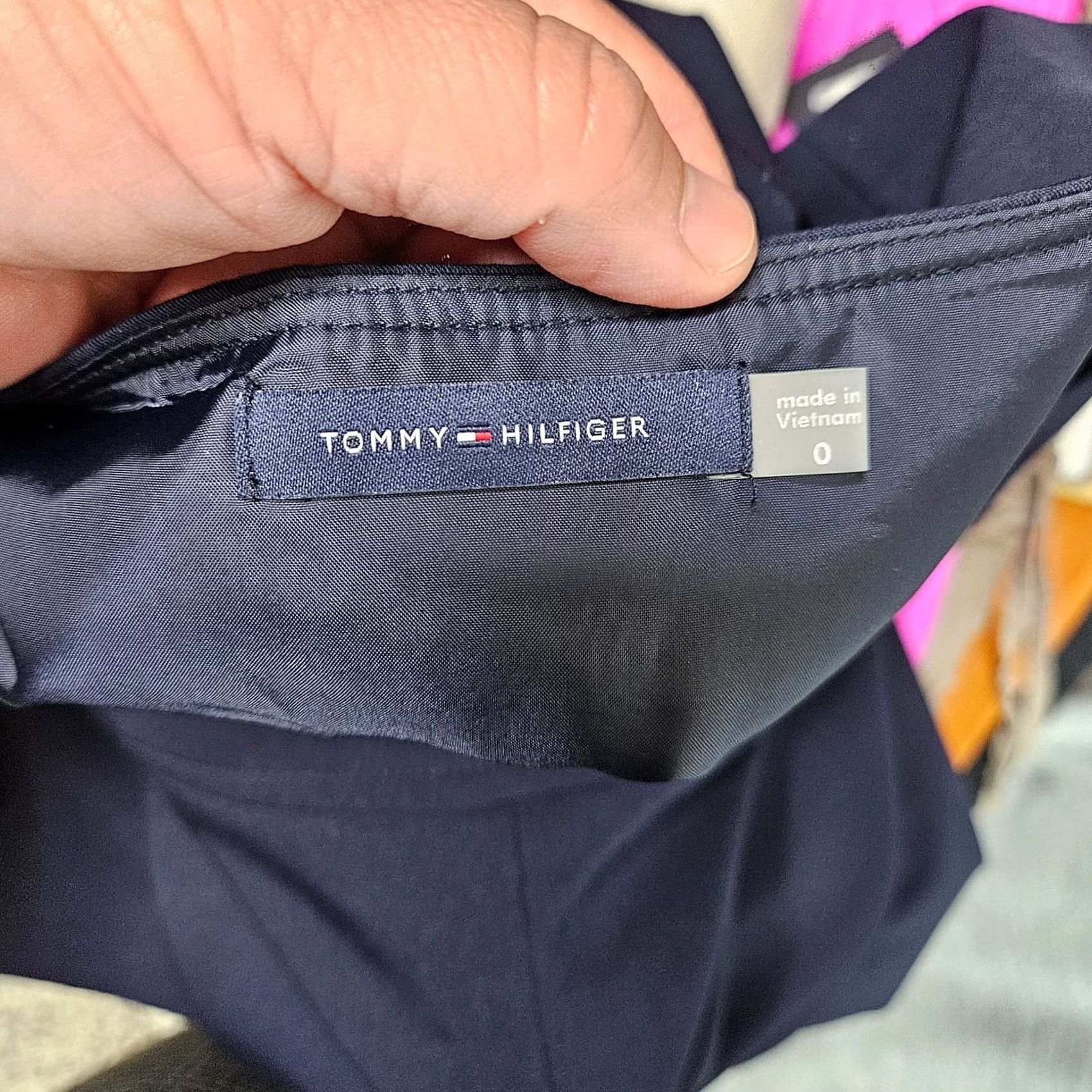 Tommy Hilfiger Tommy Hilfiger Women Skirt Size 0 Navy A-Line Mini NWT Regular Short Vintage: No, 0? Size 25" / US 0 / IT 36 - 6 Thumbnail