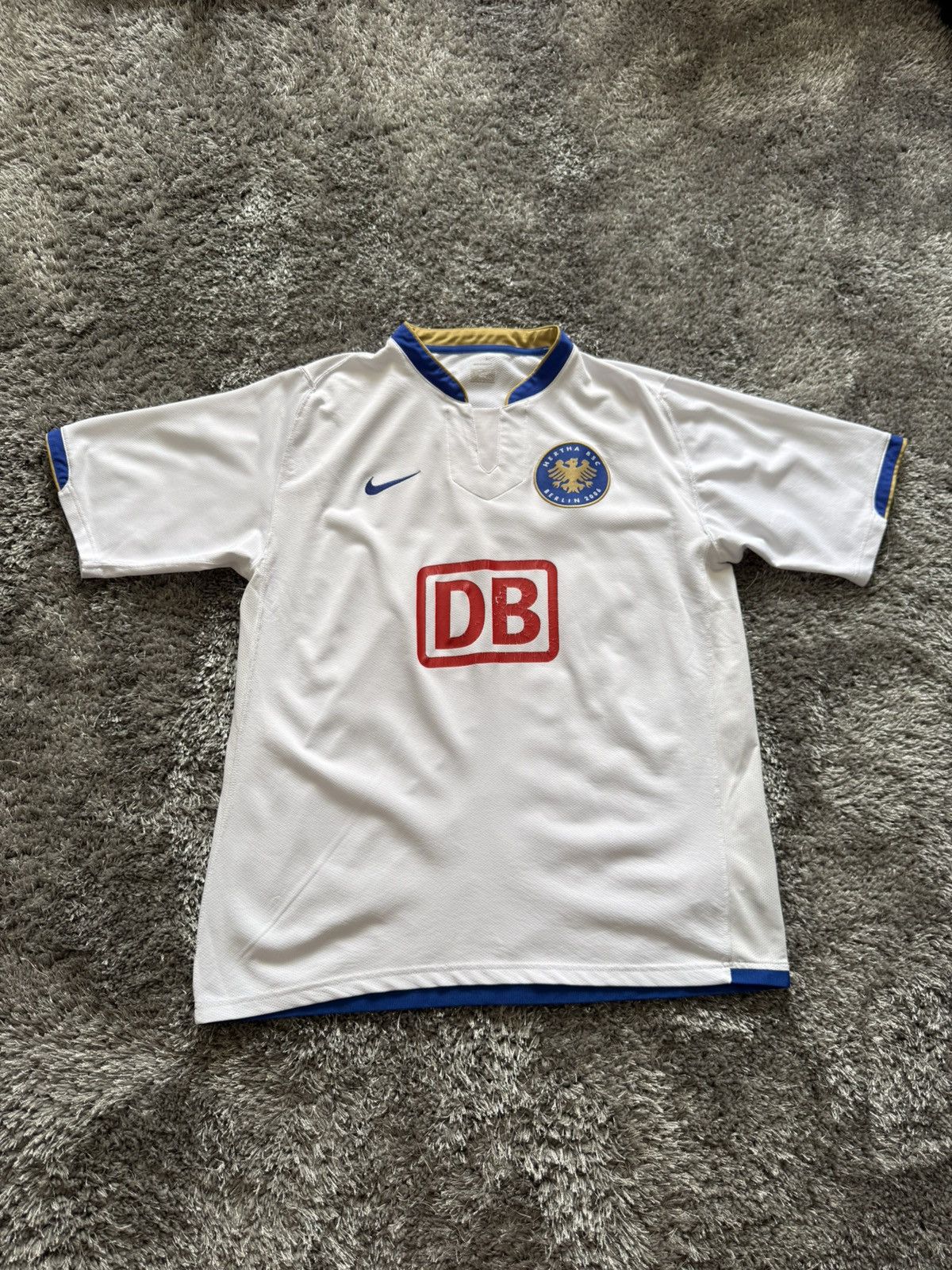 Nike Hertha Berlin Bundesliga Vintage 00s Football Jersey Nike Size US L / EU 52-54 / 3 - 1 Thumbnail