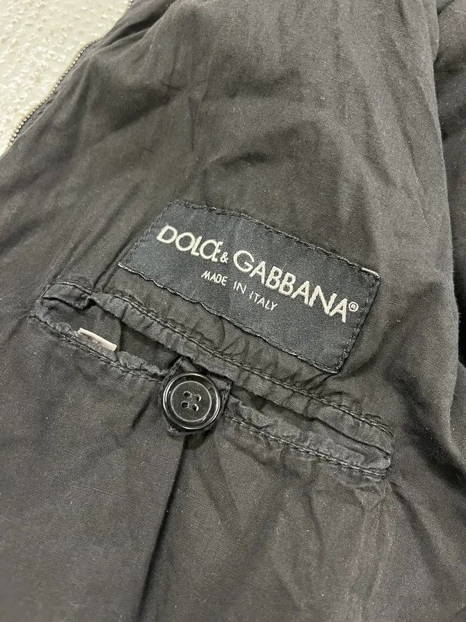 Dolce & Gabbana SS2004 Dolce & Gabbana Spatial Black Lined Jacket Size US M / EU 48-50 / 2 - 10 Thumbnail