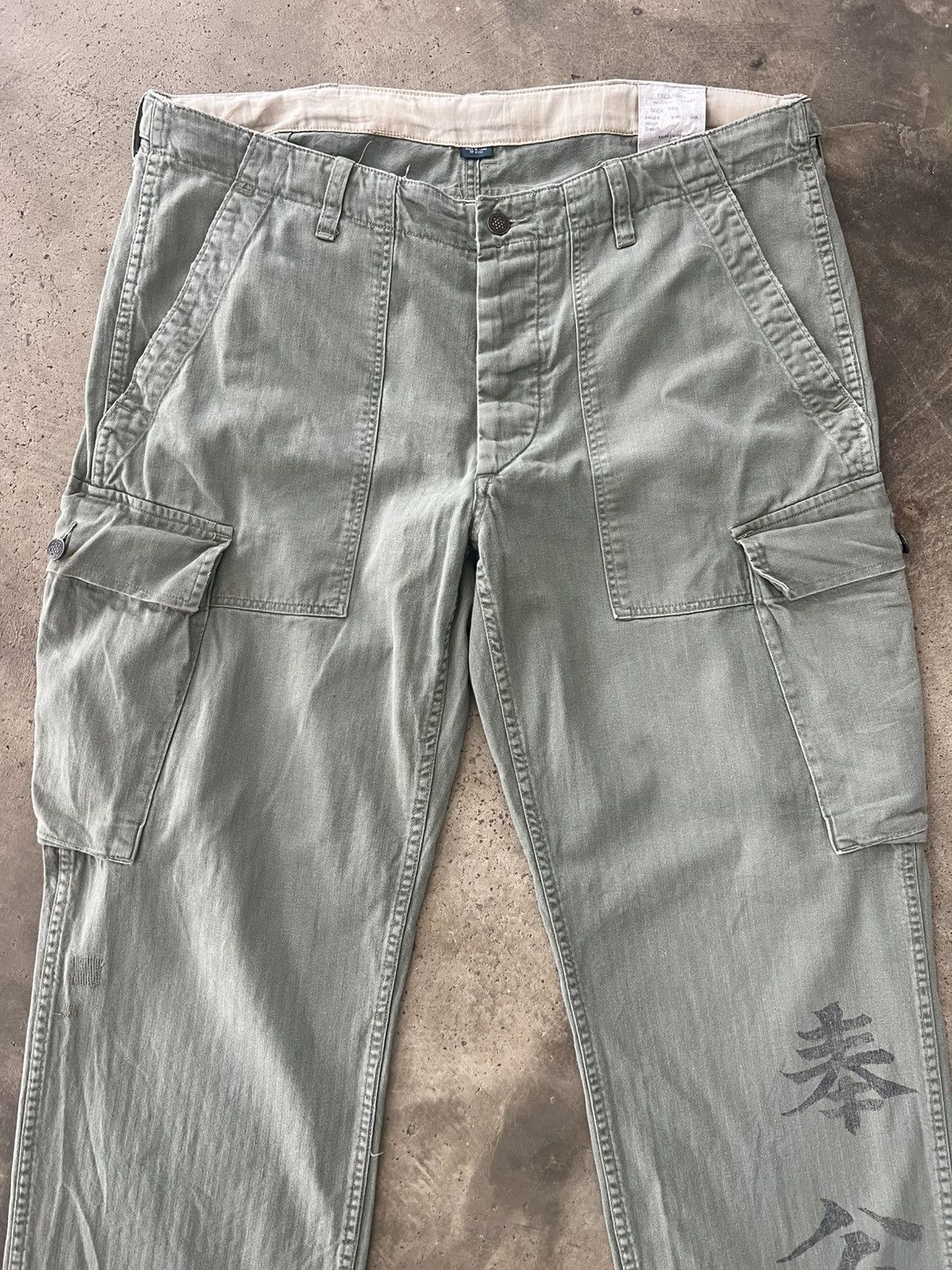Polo Ralph Lauren POLO by Ralph Lauren USMC Monkey Pants HBT Military Size US 38 / EU 54 - 6 Thumbnail