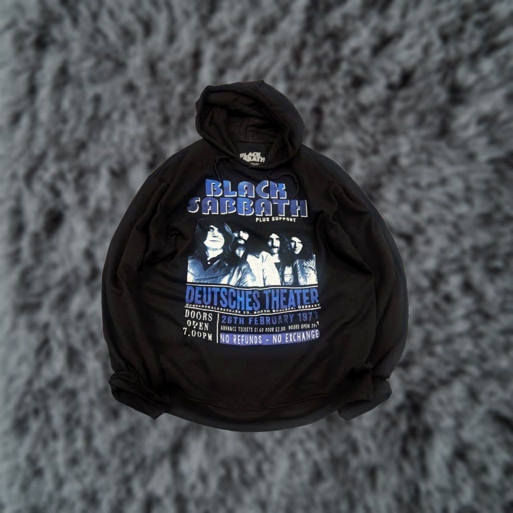 Vintage VINTAGE Black Sabbath Hoodie Size US M / EU 48-50 / 2 - 1 Thumbnail