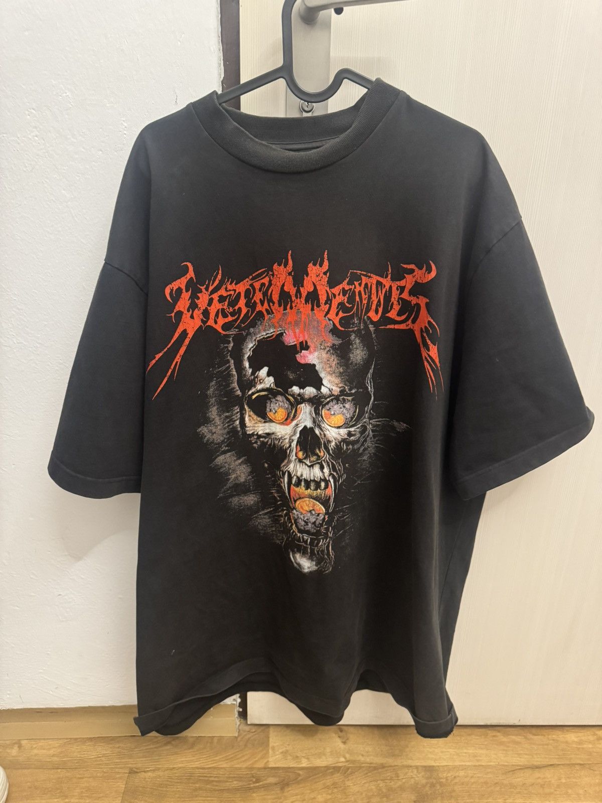 Vetements Oversized Vetements Metal skull t-shirt | Grailed