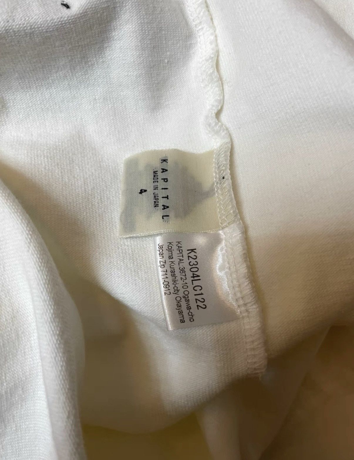 Kapital Kapital Sweatshirt T-Shirt Size US L / EU 52-54 / 3 - 7 Thumbnail