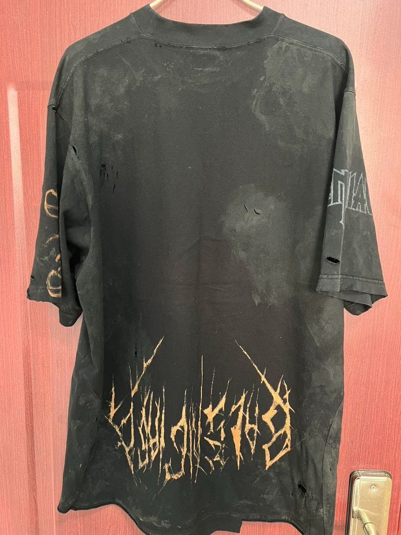 Balenciaga Balenciaga 23fw Inverted Iron Tower Mud Stained Damaged Wat Size US M / EU 48-50 / 2 - 2 Thumbnail