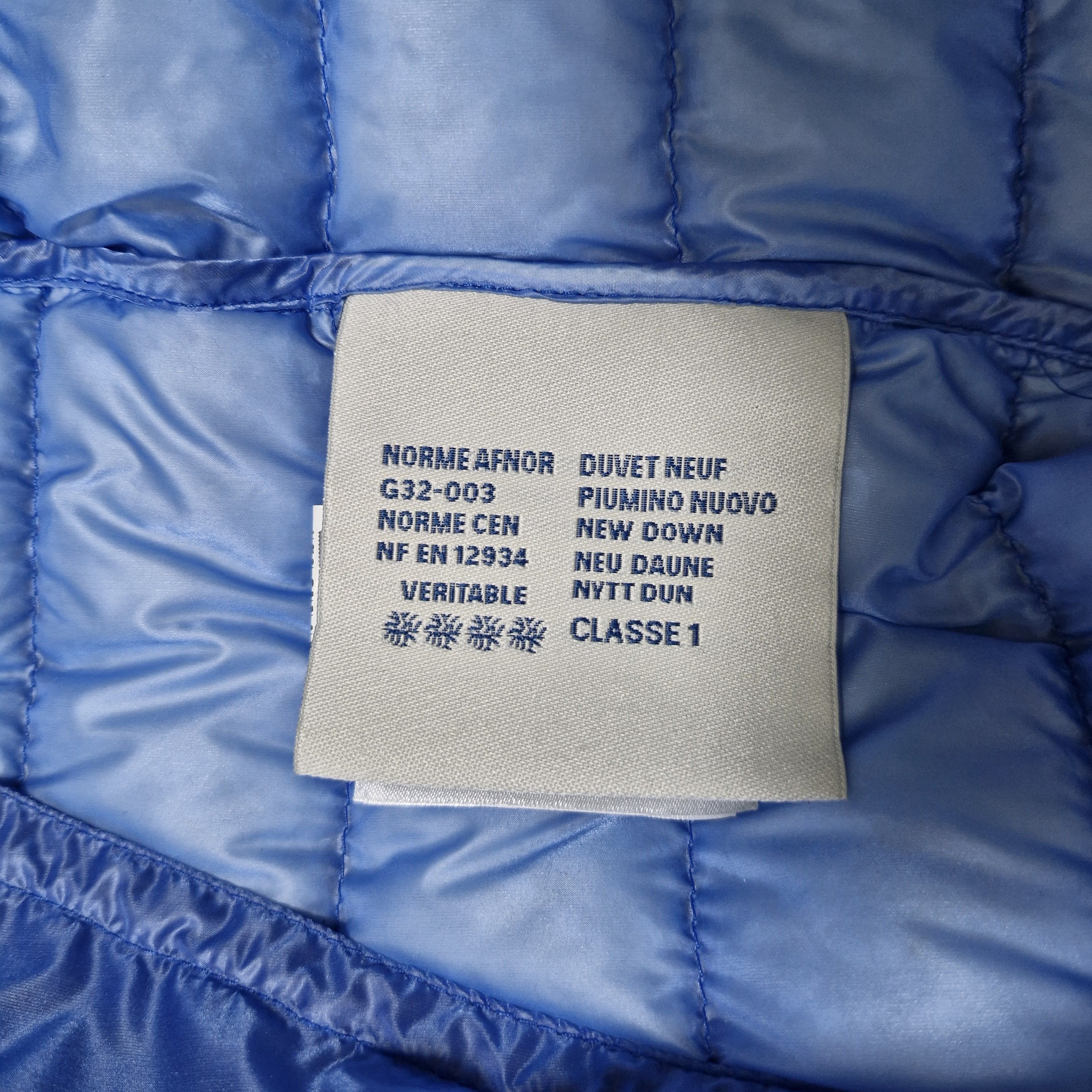Moncler MONCLER Vidal Blue Goose Down Puffer Jacket Size US M / EU 48-50 / 2 - 15 Thumbnail
