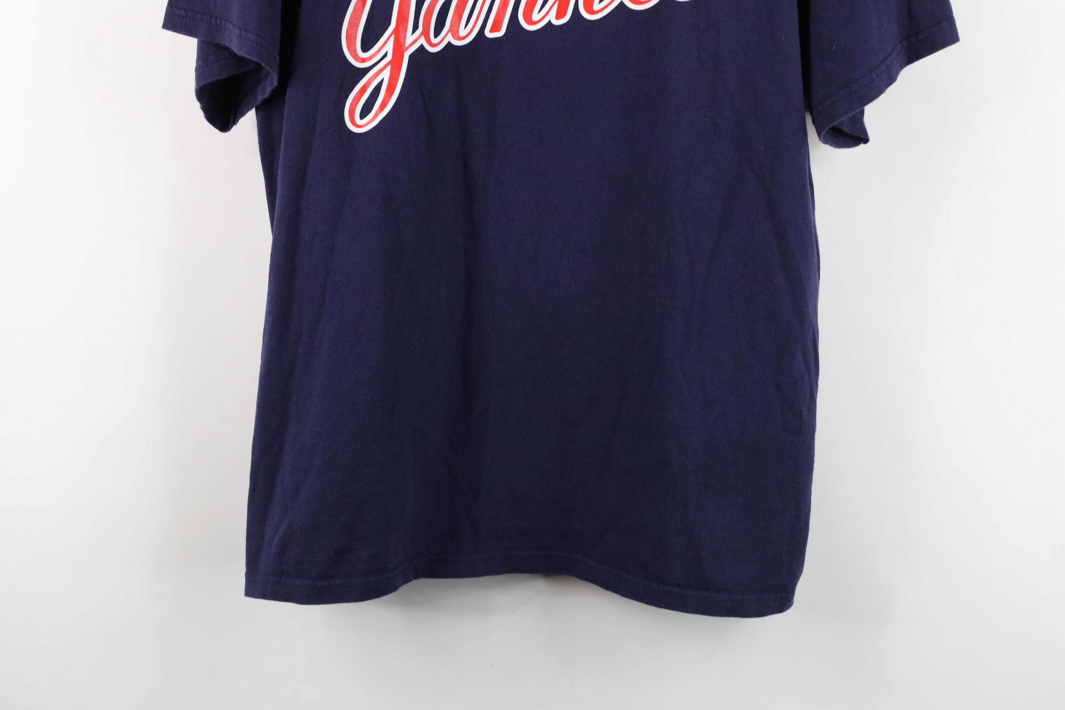 Adidas Vintage Y2K 2002 Adidas New York Yankees Baseball T-Shirt Size US L / EU 52-54 / 3 - 3 Thumbnail