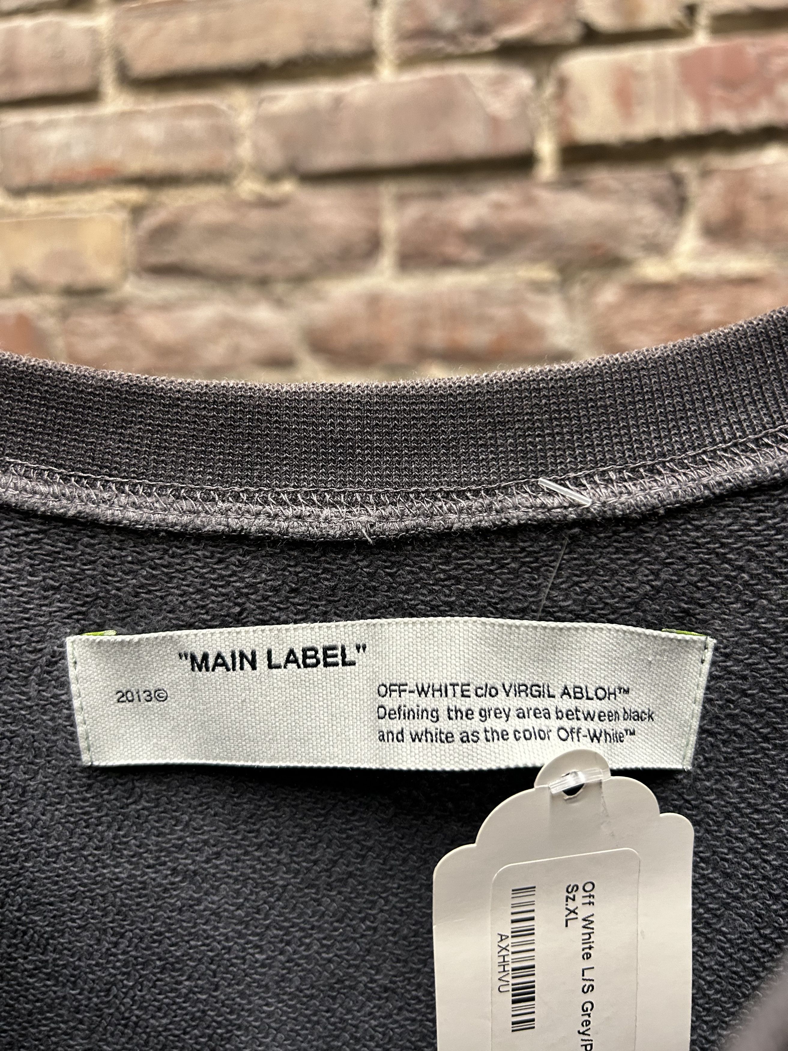 Off-White Off White Water Delay Sweatshirt Size US XL / EU 56 / 4 - 4 Thumbnail