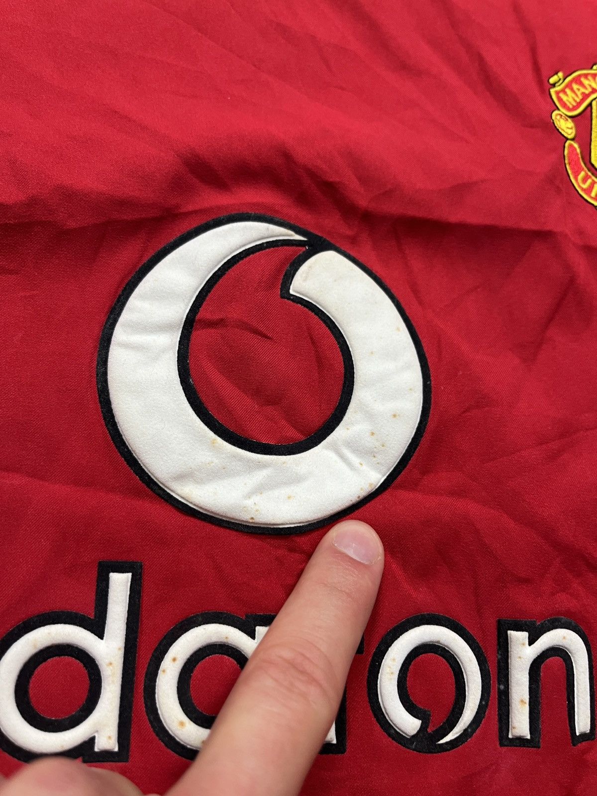 Nike Nike Manchester United 2002/2004 Home Vintage Soccer Jersey Size US L / EU 52-54 / 3 - 11 Thumbnail