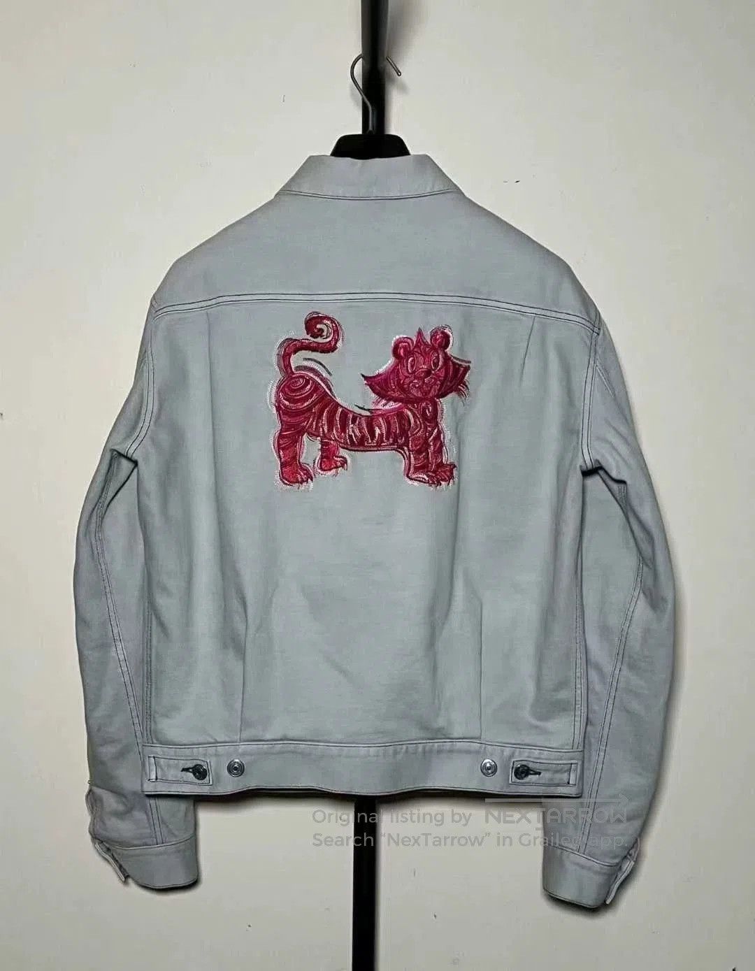 Dior Dior Gray Back Tiger Embroidery Jacket. Size US M / EU 48-50 / 2 - 1 Thumbnail