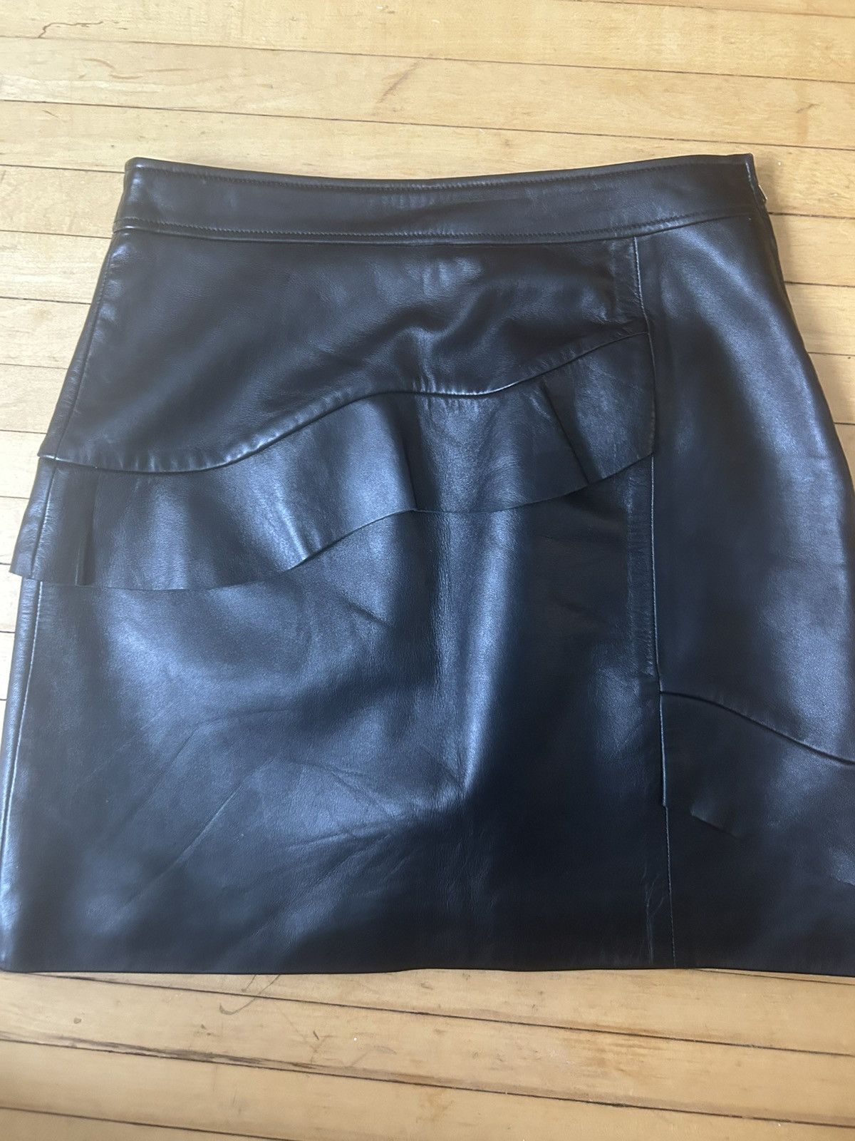Sandro Leather Sandro Paris Skirt Size 27" / US 4 / IT 40 - 2 Thumbnail