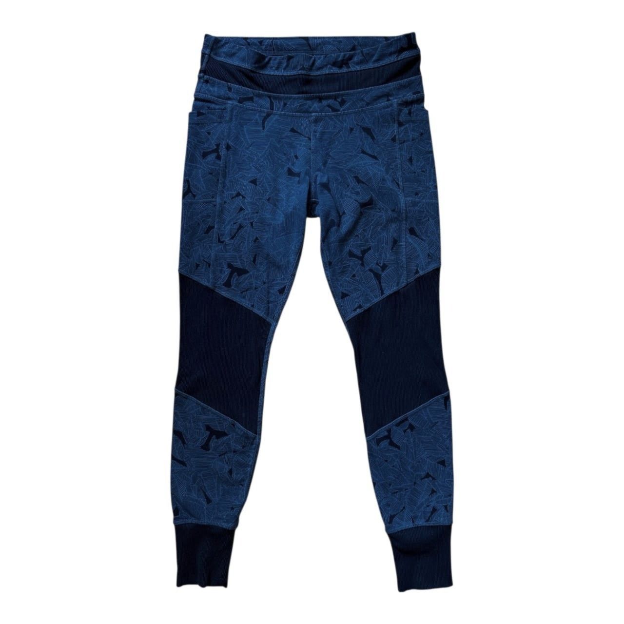 NBDN Nobrandedon Athleta Blue Pants Leggings | Size M Size 32" / US 10 / IT 46 - 1 Thumbnail