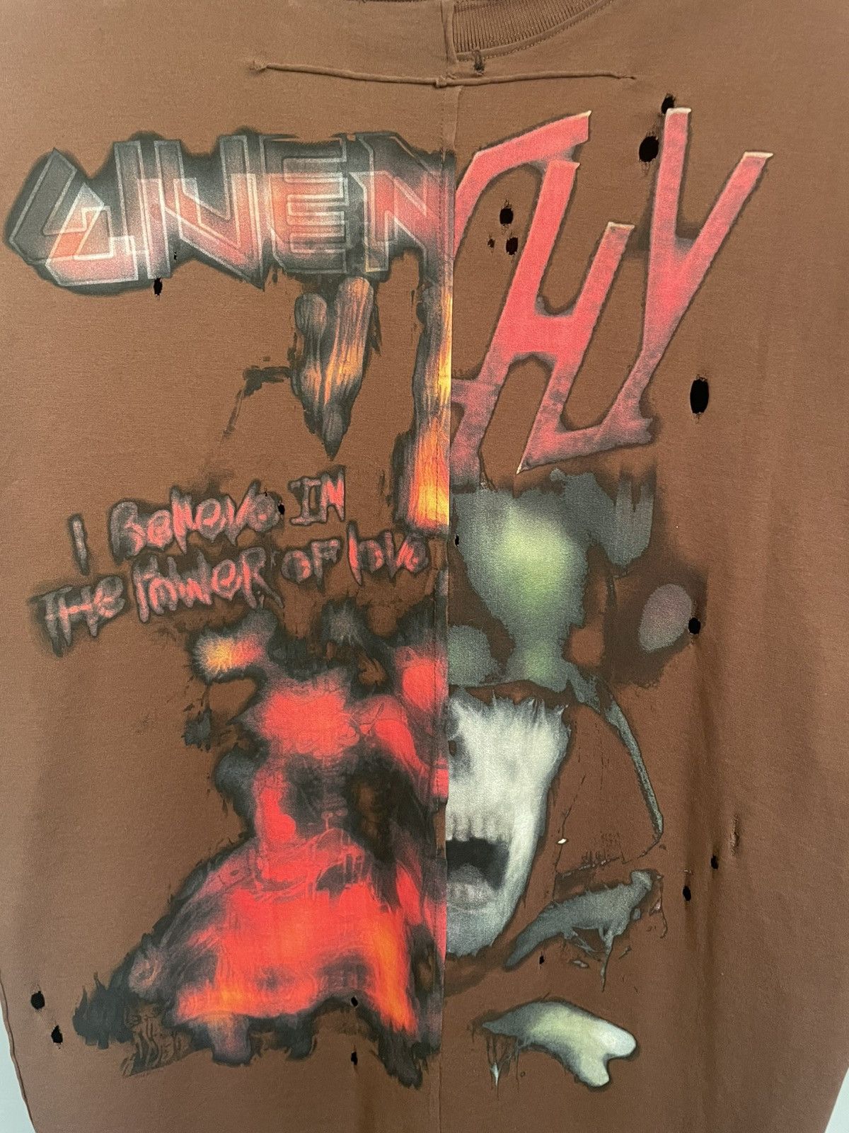 Givenchy Givenchy Heavy Metal T Shirt Size US XL / EU 56 / 4 - 9 Thumbnail