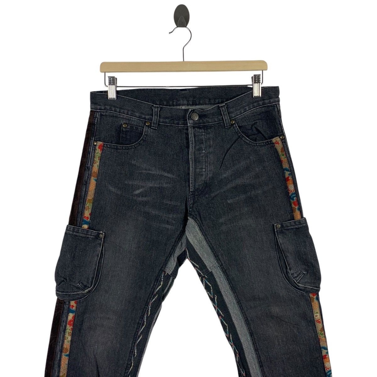 Japanese Brand THIEF DIARY Multipocket jeans Size US 32 / EU 48 - 2 Thumbnail