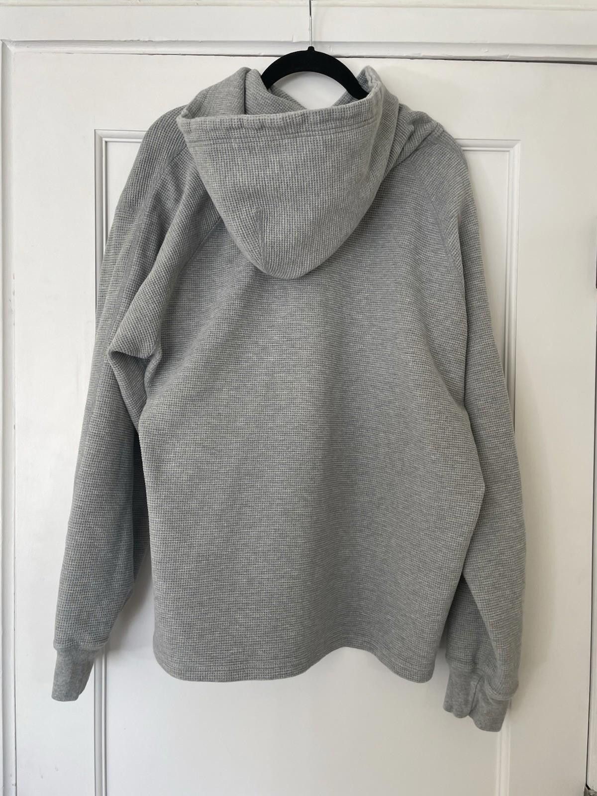 Reigning Champ Reigning Champ Flatback Thermal Hoodie Grey Large Men Size US L / EU 52-54 / 3 - 2 Thumbnail