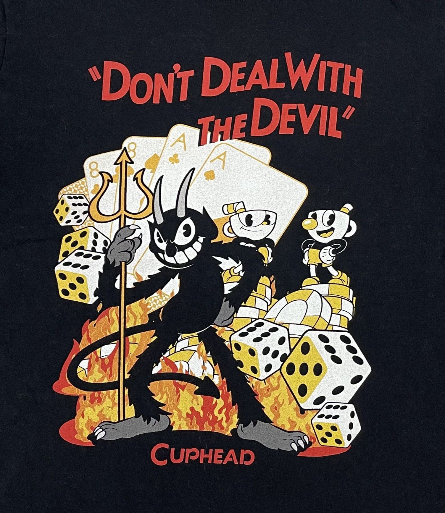 Other CUPHEAD DONT DEAL WITH THE DEVIL Size US L / EU 52-54 / 3 - 2 Thumbnail