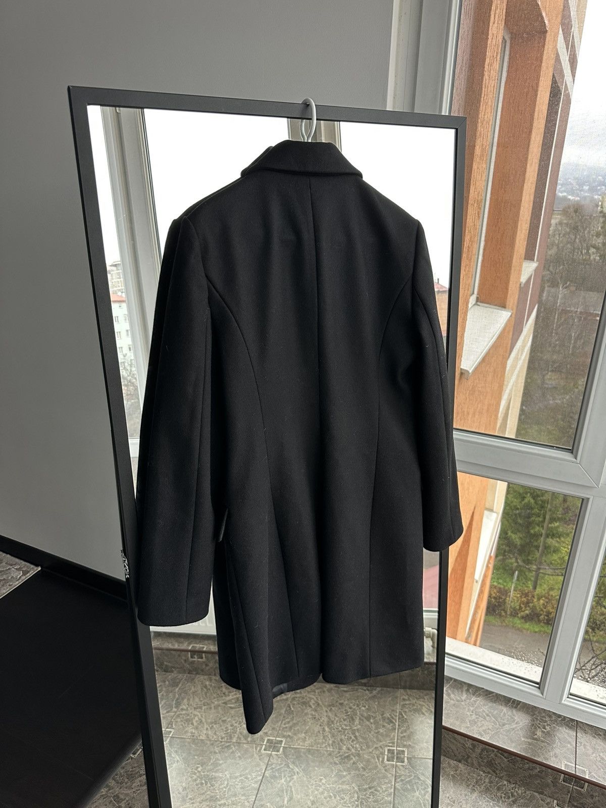 Love Moschino Love Moschino Virgin Wool Coat with Star Metal Buttons Sz L Size L / US 10 / IT 46 - 6 Thumbnail