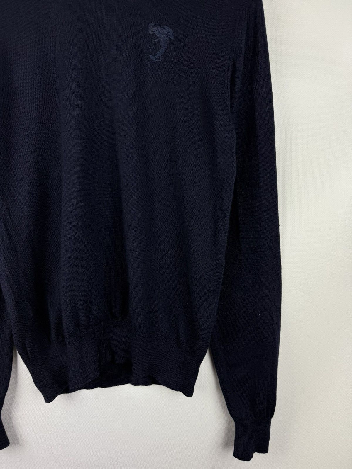 Versace Versace Collection Wool Crewneck Light Sweater Pullover Size US L / EU 52-54 / 3 - 6 Thumbnail