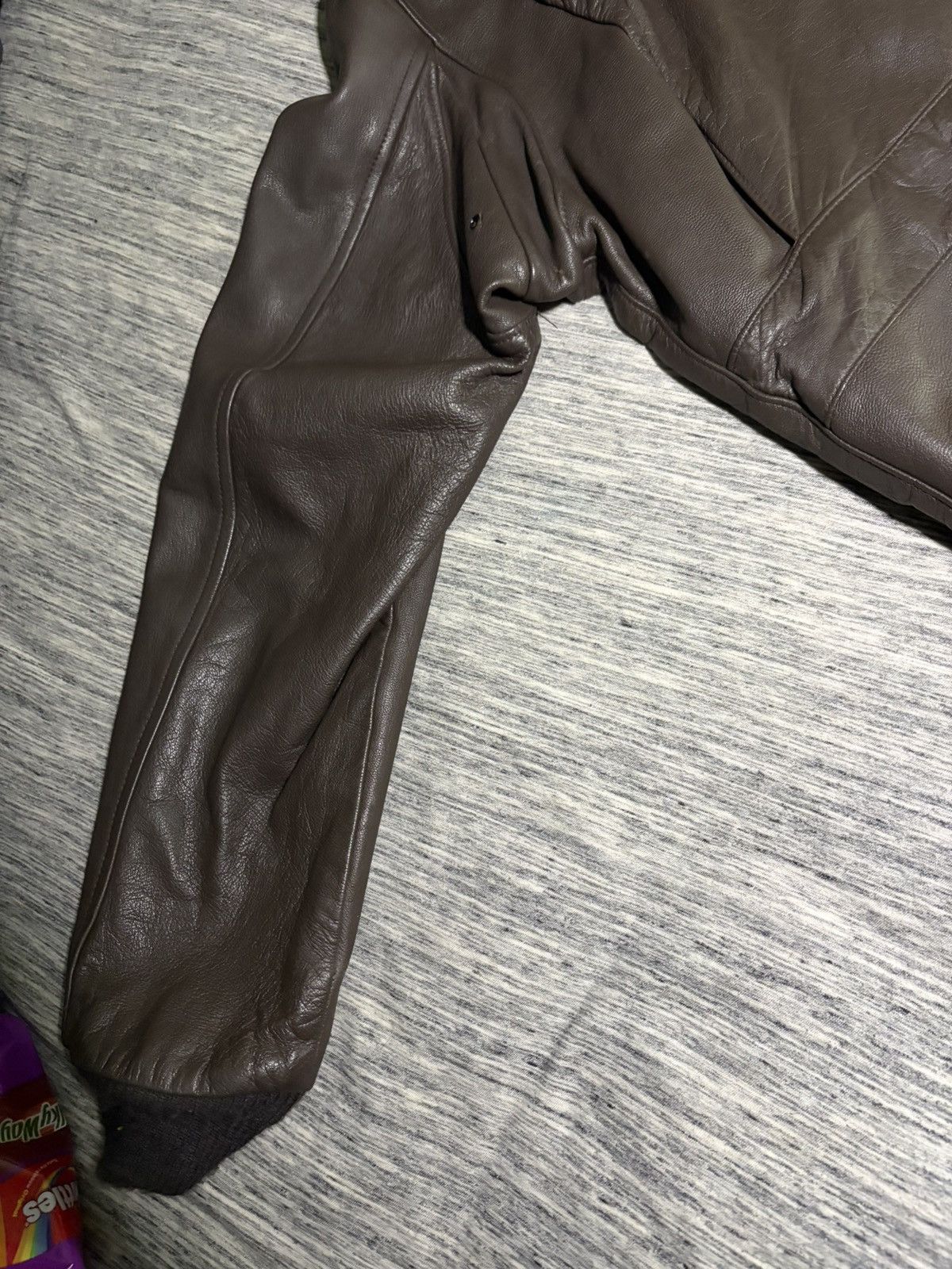 Schott Vintage Schott G-1 Flight Jacket USN Leather 1973 Size US XS / EU 42 / 0 - 13 Thumbnail