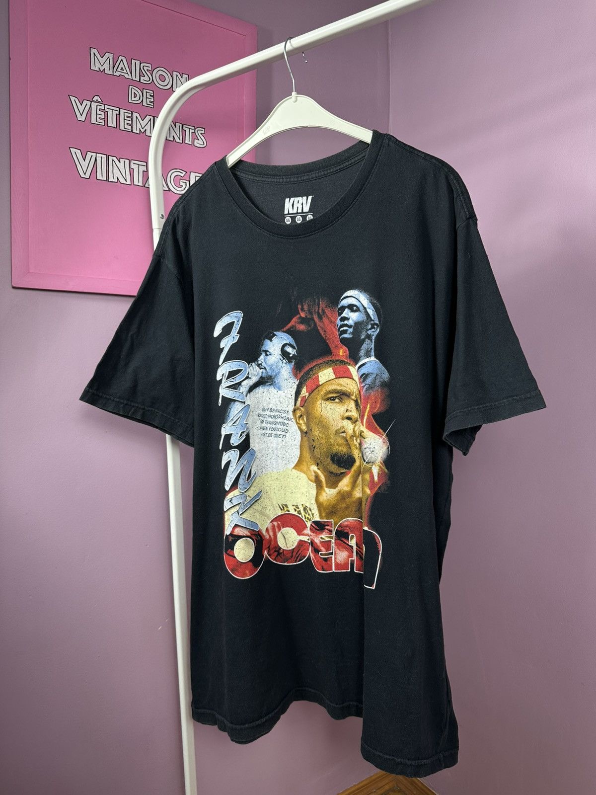 Frank Ocean Frank Ocean Merch T-Shirt Music Art Tee Logo Black Size US XL / EU 56 / 4 - 4 Thumbnail