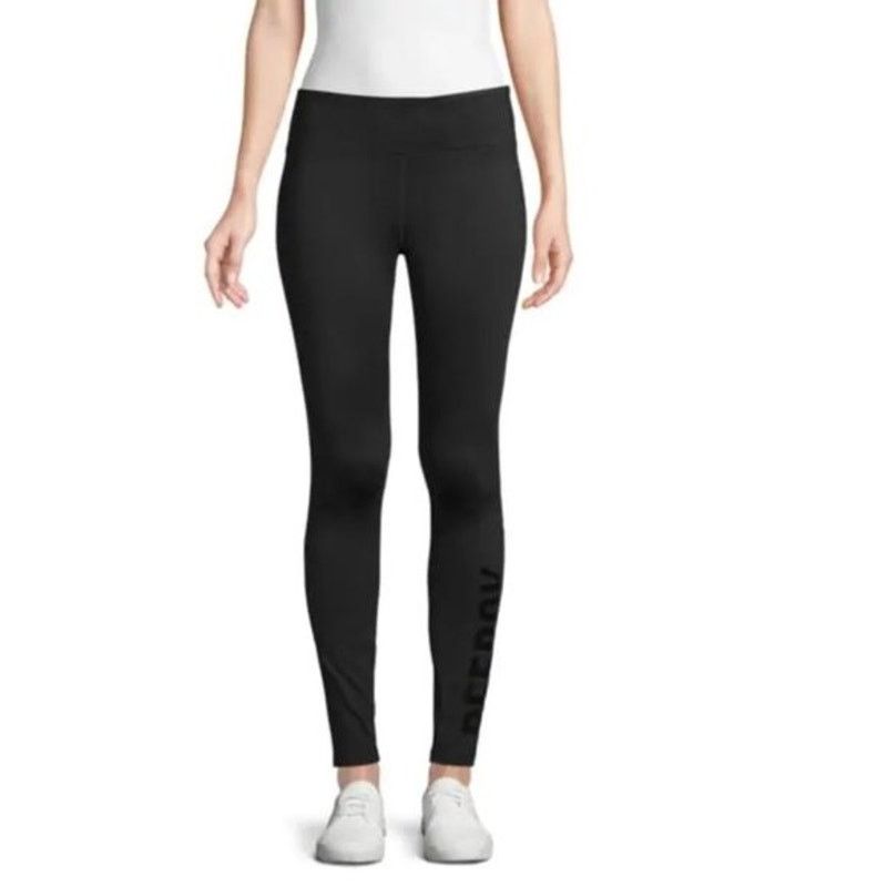 Reebok Reebok | Black Side Logo Everyday Favorite Leggings | Small Size 26" / US 2 / IT 38 - 10 Thumbnail