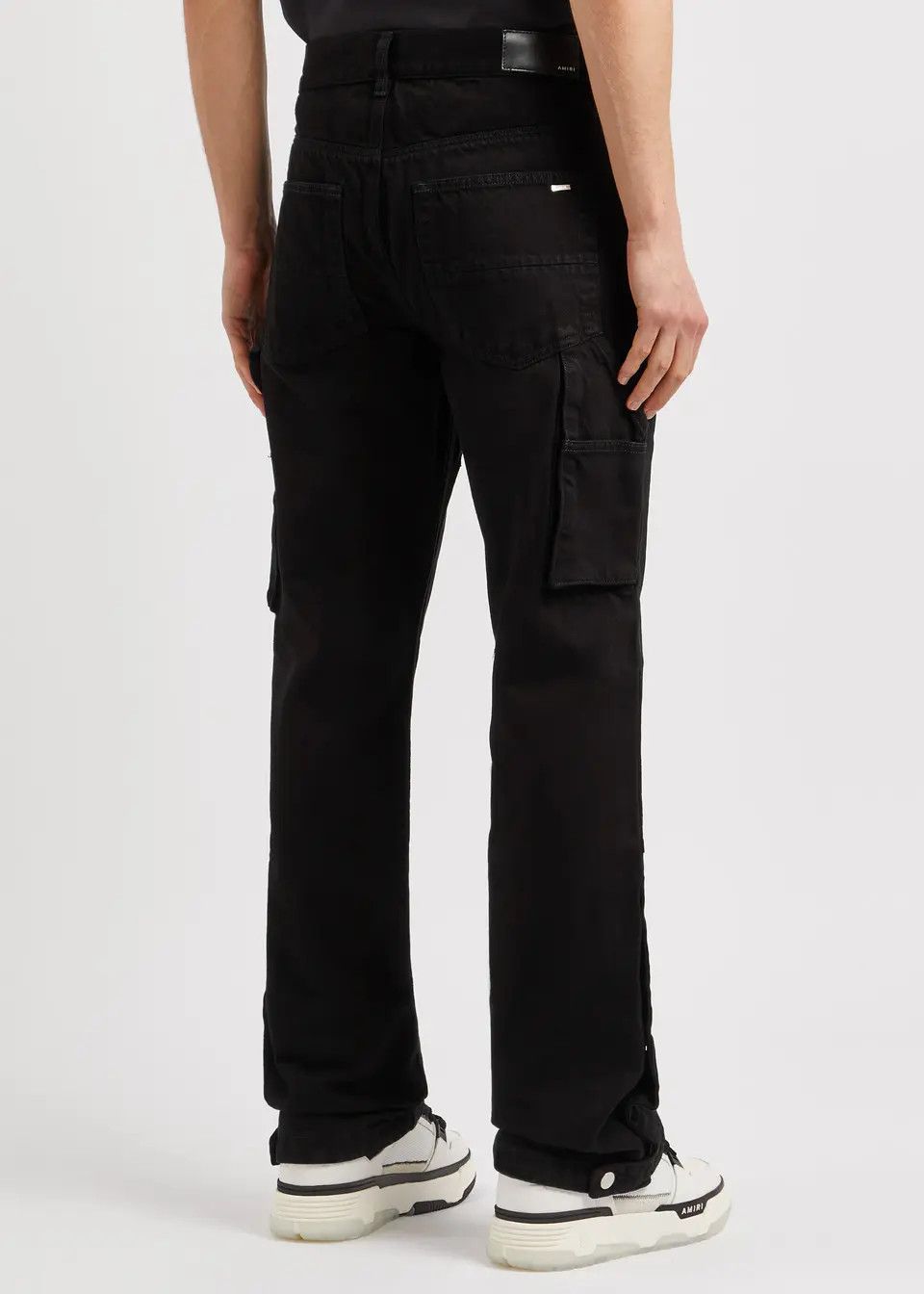 Amiri oc11z0225 Carpenter Straight-Leg Jeans in Black Size US 40 / EU 56 - 5 Thumbnail