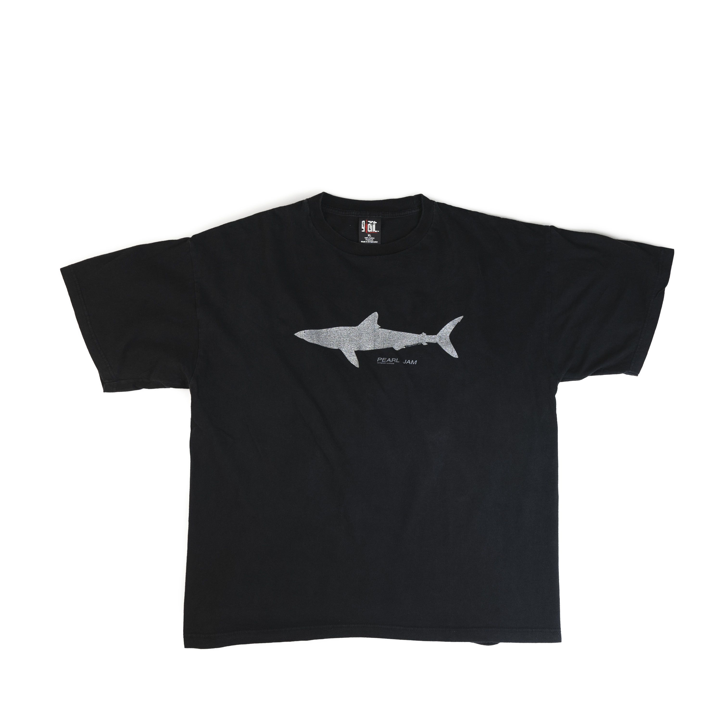 Band Tees × Vintage Vintage 1998 Pearl Jam Shark Tee Shirt Size US XL / EU 56 / 4 - 1 Thumbnail