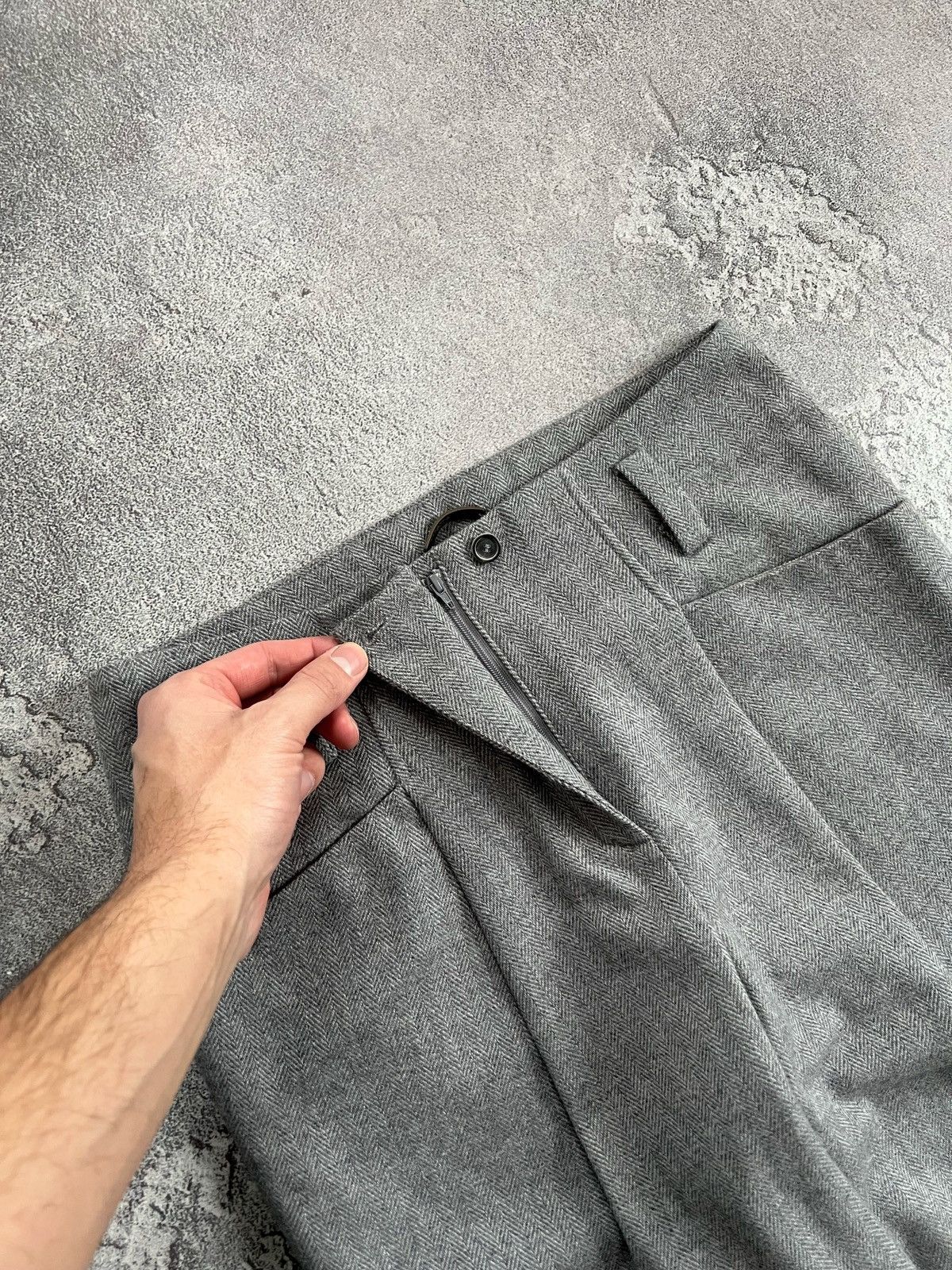 Annette Gortz Annette Gortz Pants Womens 36 Straight Wool Luxury Business Size 25" / US 0 / IT 36 - 7 Thumbnail