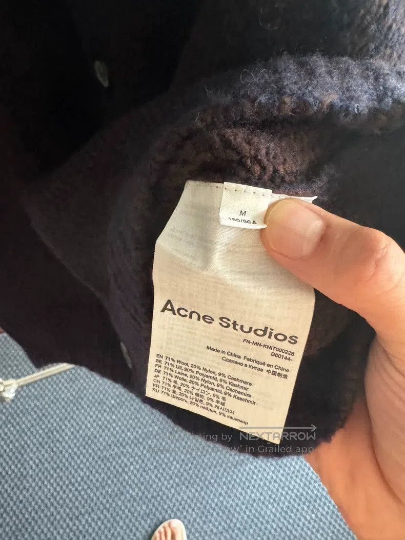 Acne Studios Acne Studios Wool Cardigan Size US M / EU 48-50 / 2 - 4 Thumbnail