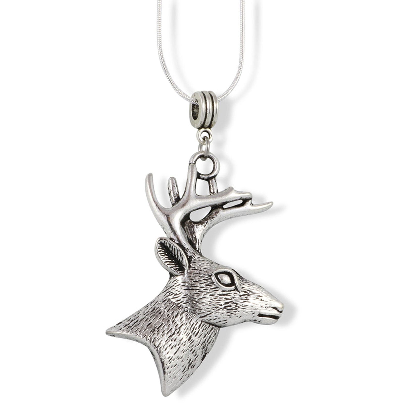 & Other Stories Deer Necklace - Animal Pendant Wildlife Outdoors Size ONE SIZE - 1 Thumbnail