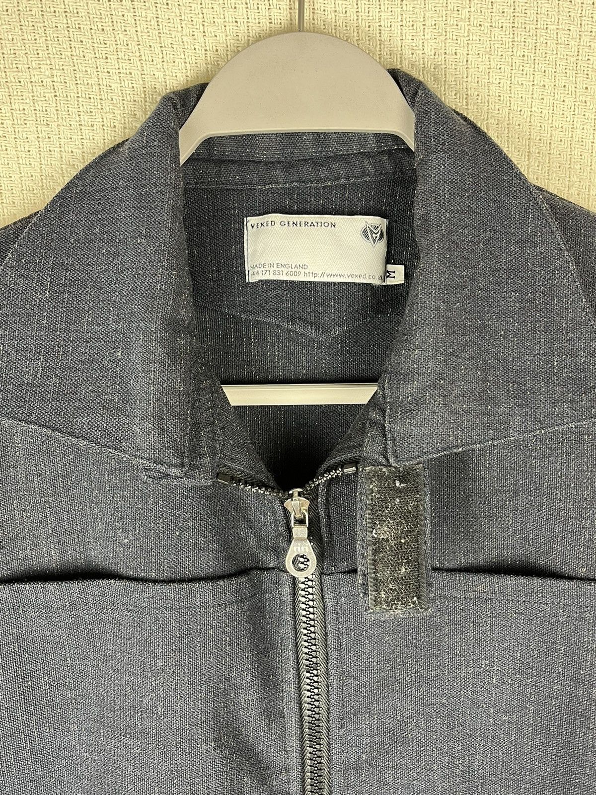 Vexed Generation Archive 90s Kevlar Bulletproof Tweed Jacket | Grailed