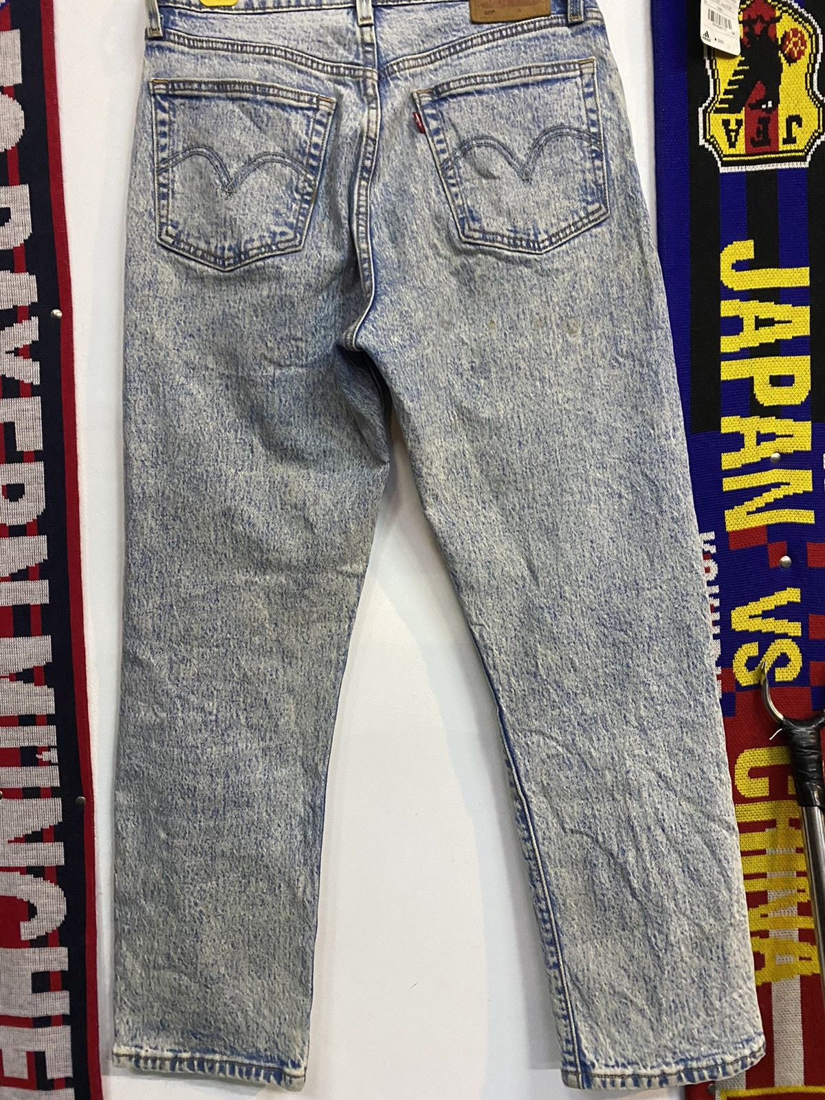 Levi's × Levi's Vintage Clothing Levis 501 big E acid wash Size US 29 - 1 Thumbnail