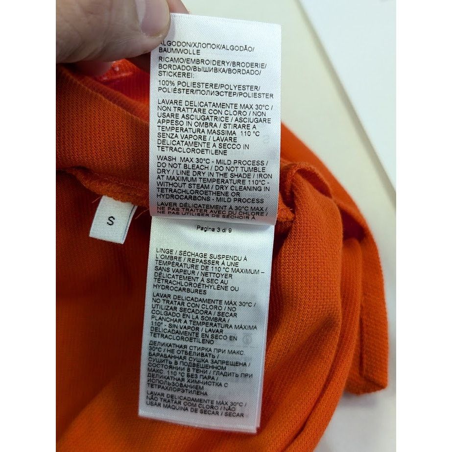 Bottega Veneta o1rshd1 Cotton Polo Shirt in Orange Size US S / EU 44-46 / 1 - 20 Thumbnail
