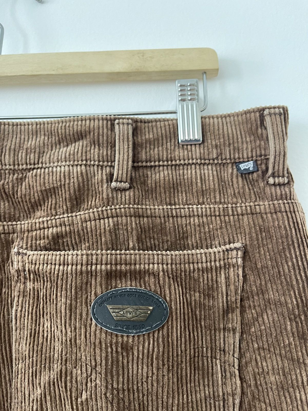 Levi's Vintage Clothing Rare 80s Vintage LEVIS LFM Corduroy J09 Japan Made Size US 38 / EU 54 - 8 Thumbnail