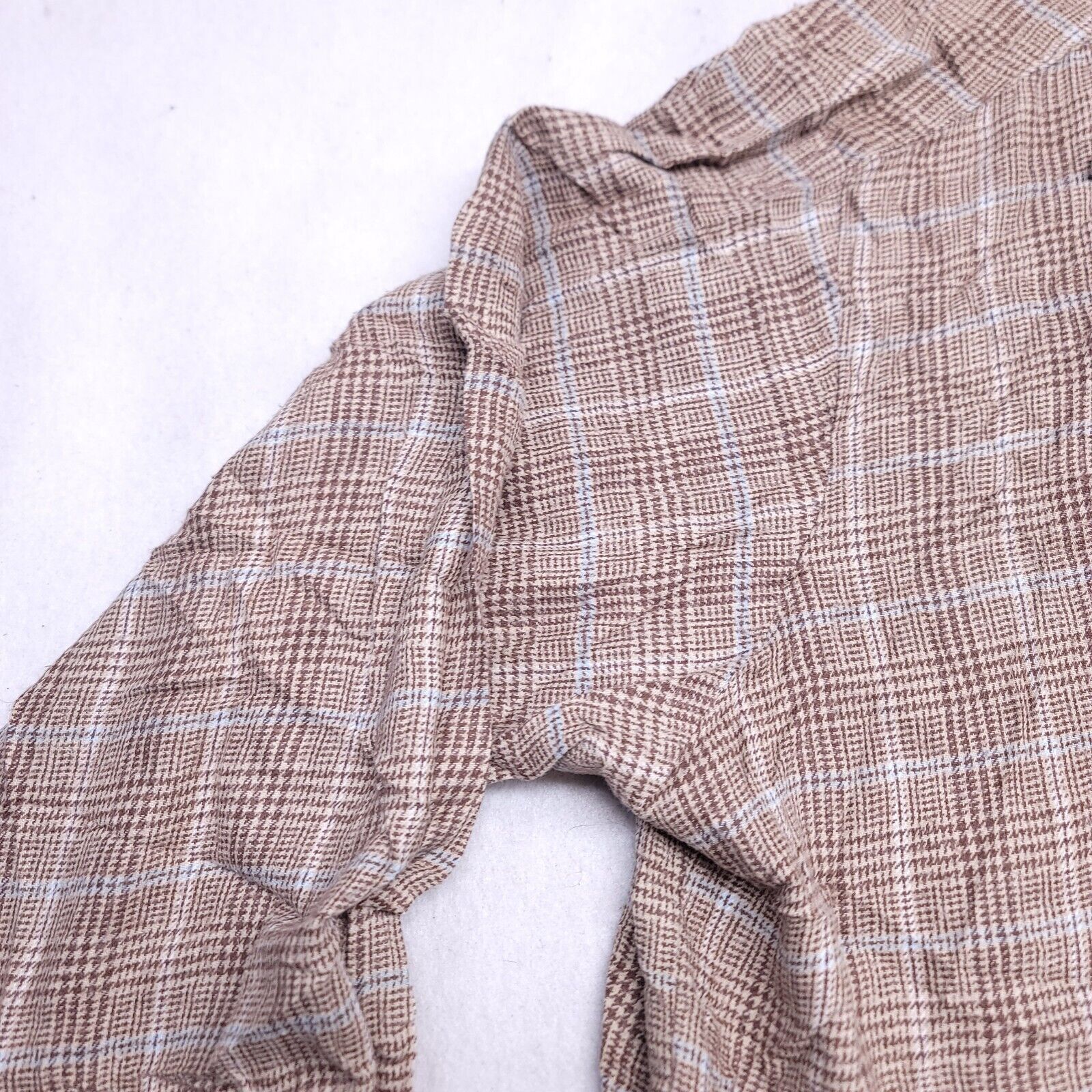 John Ashford John Ashford Tartan Flannel Shirt Mens Size Large L Brown Size US L / EU 52-54 / 3 - 4 Thumbnail