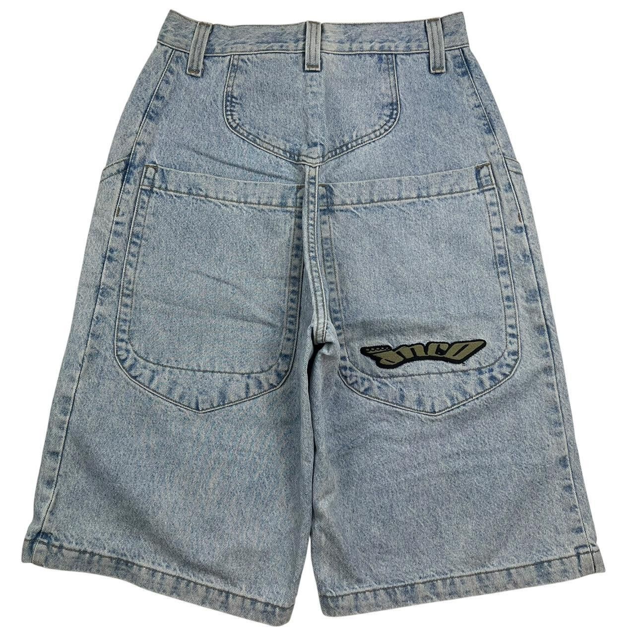 JNCO Vintage Jnco Baggy Light Wash Denim Shorts / Jorts- Waist 30 Size US 30 / EU 46 - 1 Thumbnail