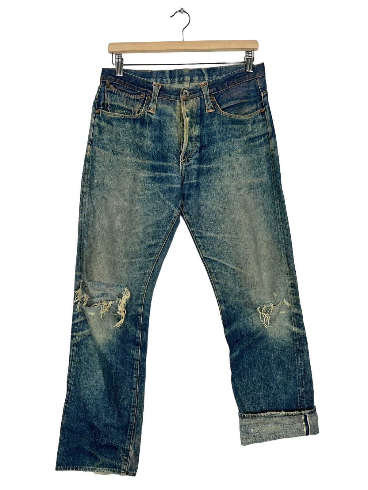 Stevenson Overall Co. 🔥 VINTAGE STEVENSON OVERALL SANTA ROSA SELVEDGE Size US 30 / EU 46 - 3 Thumbnail